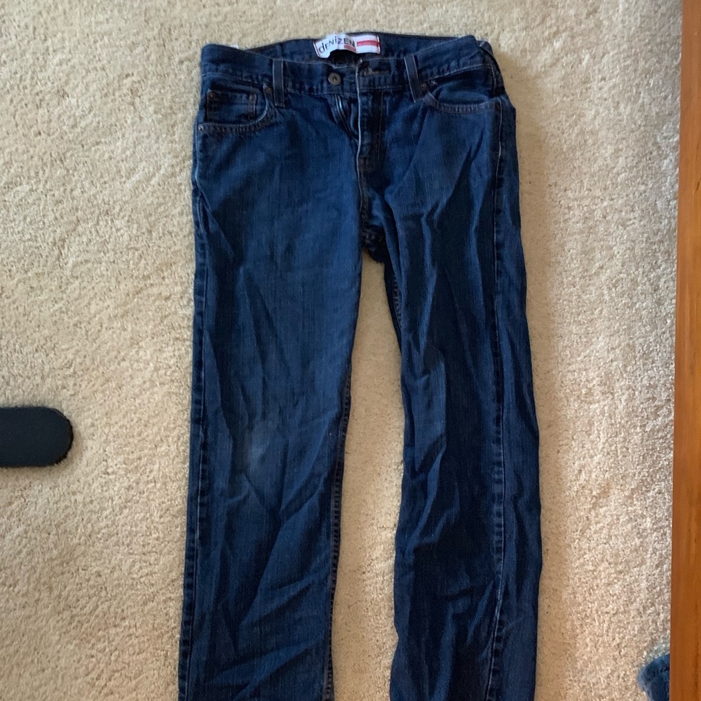 denizen blue jeans - hardly worn